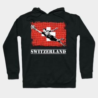 Switzerland Soccer Goalie Goal Keeper Shirt Hoodie